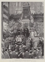 Den afdøde prins Alfred af Sachsen-Coburg og Gotha